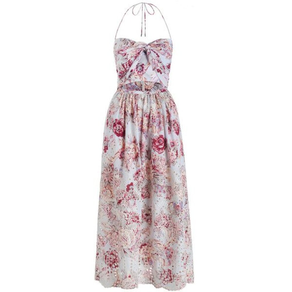 Zimmermann Broderie Tie Dress - AU 2 - Picture 5 of 14